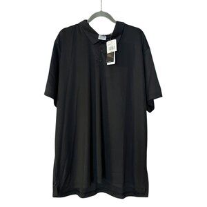 Adidas Black NWT Grind Polo Men’s Size 3XL Shirt